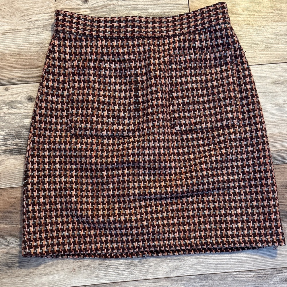 Modcloth Classic Houndstooth Pencil Skirt